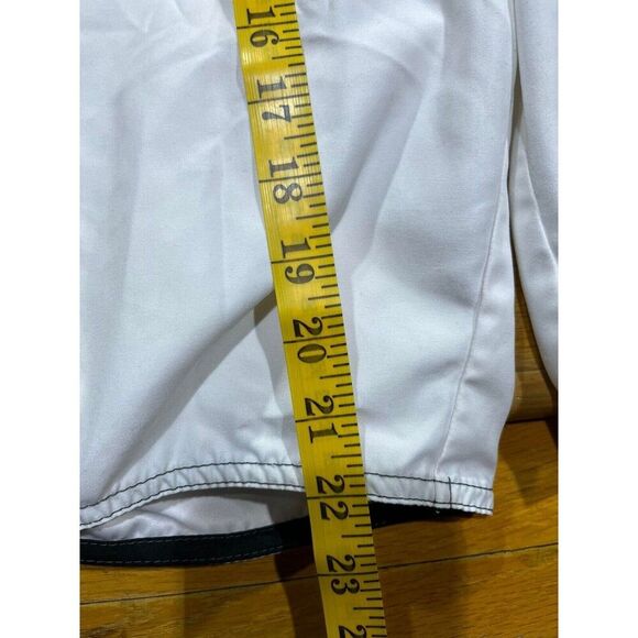 Tony Hawk Board Shorts Mens XL White and Blue Mesh Lining Swim Trunks - Picture 5 of 6